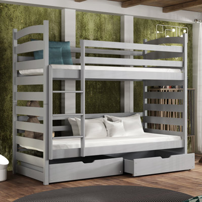 Salma Storage Bunk Bed with Mattress