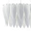 Caskey 3 - Light White Geometric Pendant