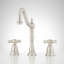 Victorian Widespread Bathroom Faucet with Cross Handles-72887821