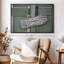 Impression sur toile «Rustic Gone Fishing»-333265752