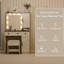 Meuble-lavabo 31,5 po avec miroir lumineux Rontae