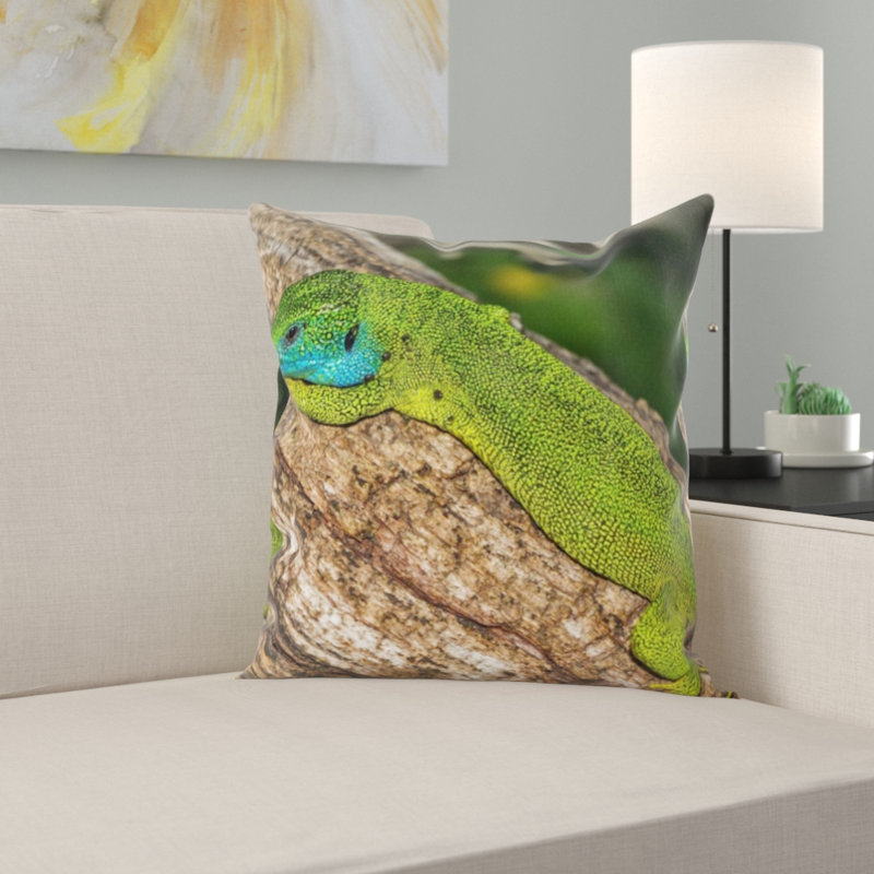 Microsuede Throw Pillow