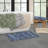 French Connection Space Dye Chunky Chenille Bath Rugs-109555284-109838597