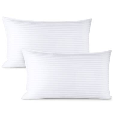 Beckham Hotel Collection Luxury Linens Down Alternative Pillows for  Sleeping, Queen, 2 Pack 