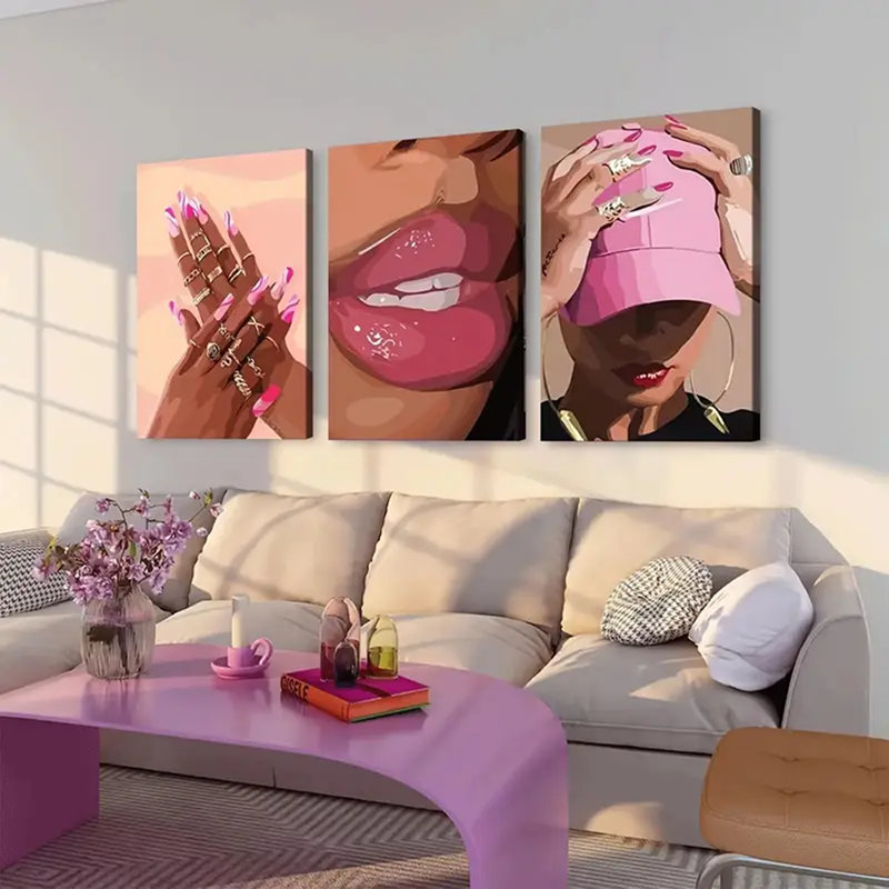 3 Piece Wrapped Canvas Painting