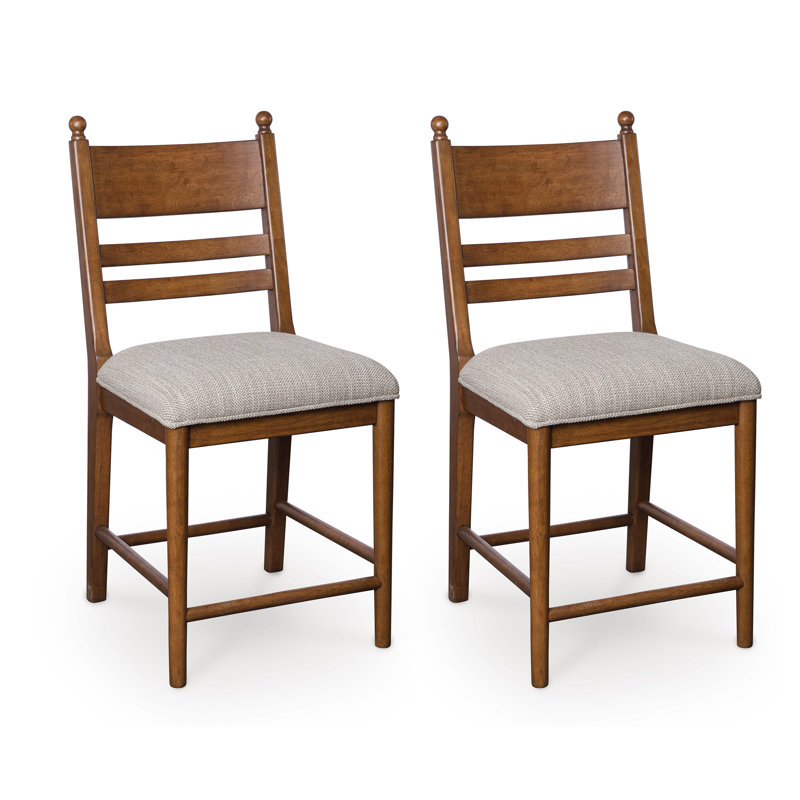 Kanisha Counter Height Barstool (Set Of 2), Black