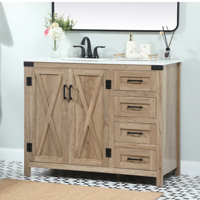 Ensemble de meuble-lavabo simple 42 po Slayton