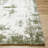 Bobbie-Lee Machine Woven Polyester Area Rug in Green/Ivory-563209091