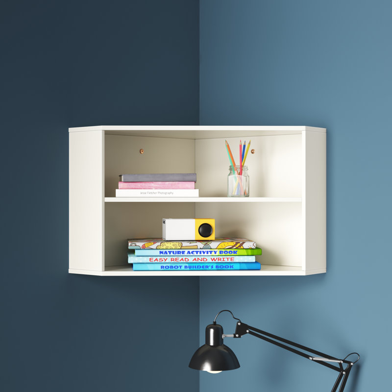 Carevic Manufactured Wood Wall Organizer, White