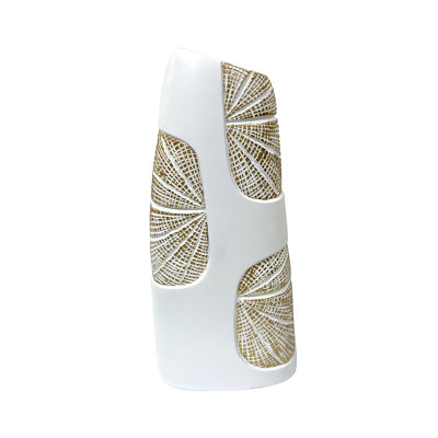 Clemintine Polyresin Floor Vase