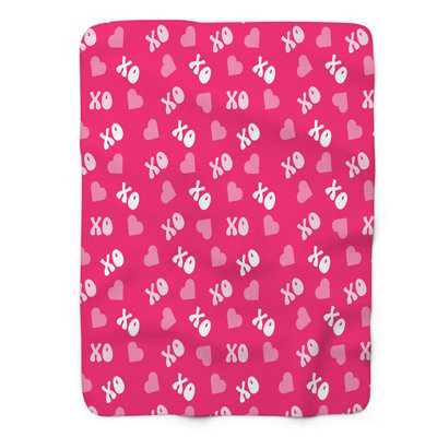 Sweet XO - Couverture Sherpa de qualité supérieure 1 pièce