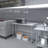 Stainless Steel Open Base Work Table with Wheels-618729395