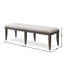 Banc de salle à manger rembourré Pascasio