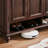 Retro large storage furniture shoe cabinet