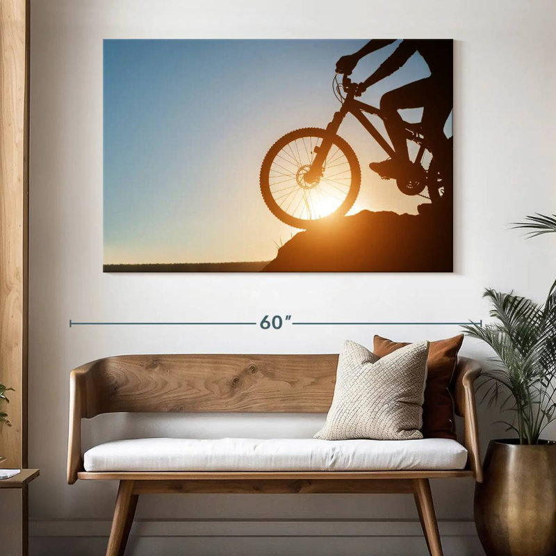 Senne Mountain Biking At Sunset