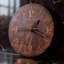 Horloges murales noires rondes-42050915