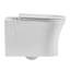 Toilette suspendue blanche Fine Fixtures Aquatide