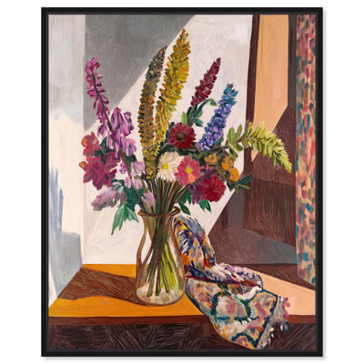 «Warm Tones and Blooms Canvas Modern Farmhouse» par Art Remedy
