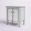 Table de chevet Latasha en argent