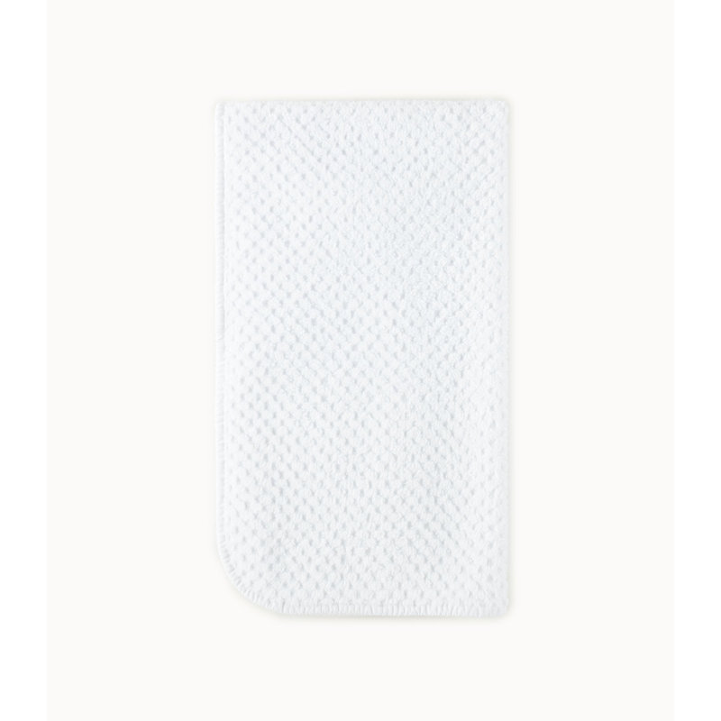 Catalina Jacquard Bath Towel Set, White