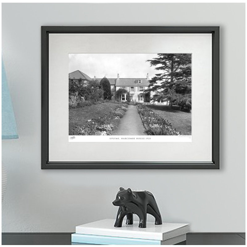 Uplyme, Harcombe House 1925 by Francis Frith - Single Picture Frame Print, 60cm H x 80cm W x 2.3cm D