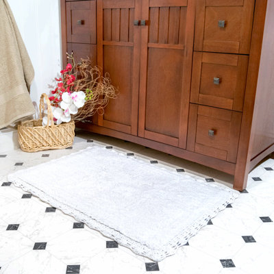 Fromma Cotton Blend Bath Rug