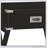 Babs Black Finish Accent Table-1586259401