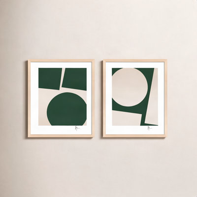 You and Me "In Green" 2-Piece Painting Set