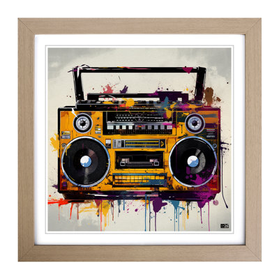 Single Picture Frame Print on Wood