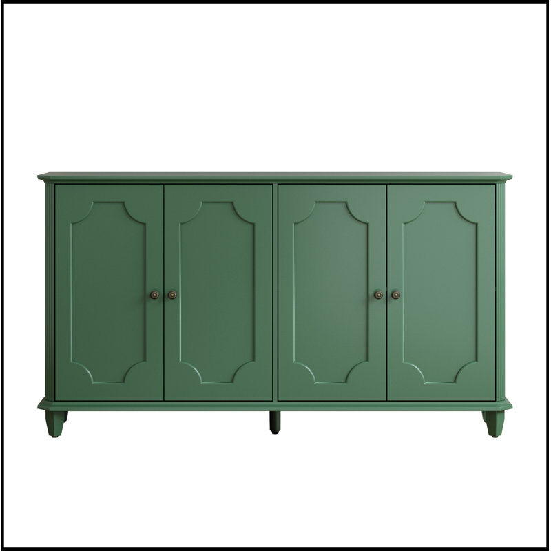 Desideria avec 4 portes courbées décoratives, Vert