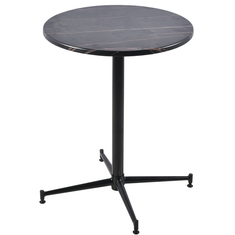 Lorrenzo Round Metal Outdoor , 27.17'' in. W 27.17'' in. D
