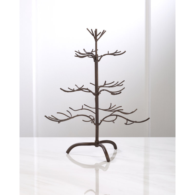 Accessoire d'ornement festif, Brun, H 16 po x l 13 po x P 13 po