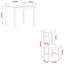 Oak Solid Wood Dining Set-1806499002