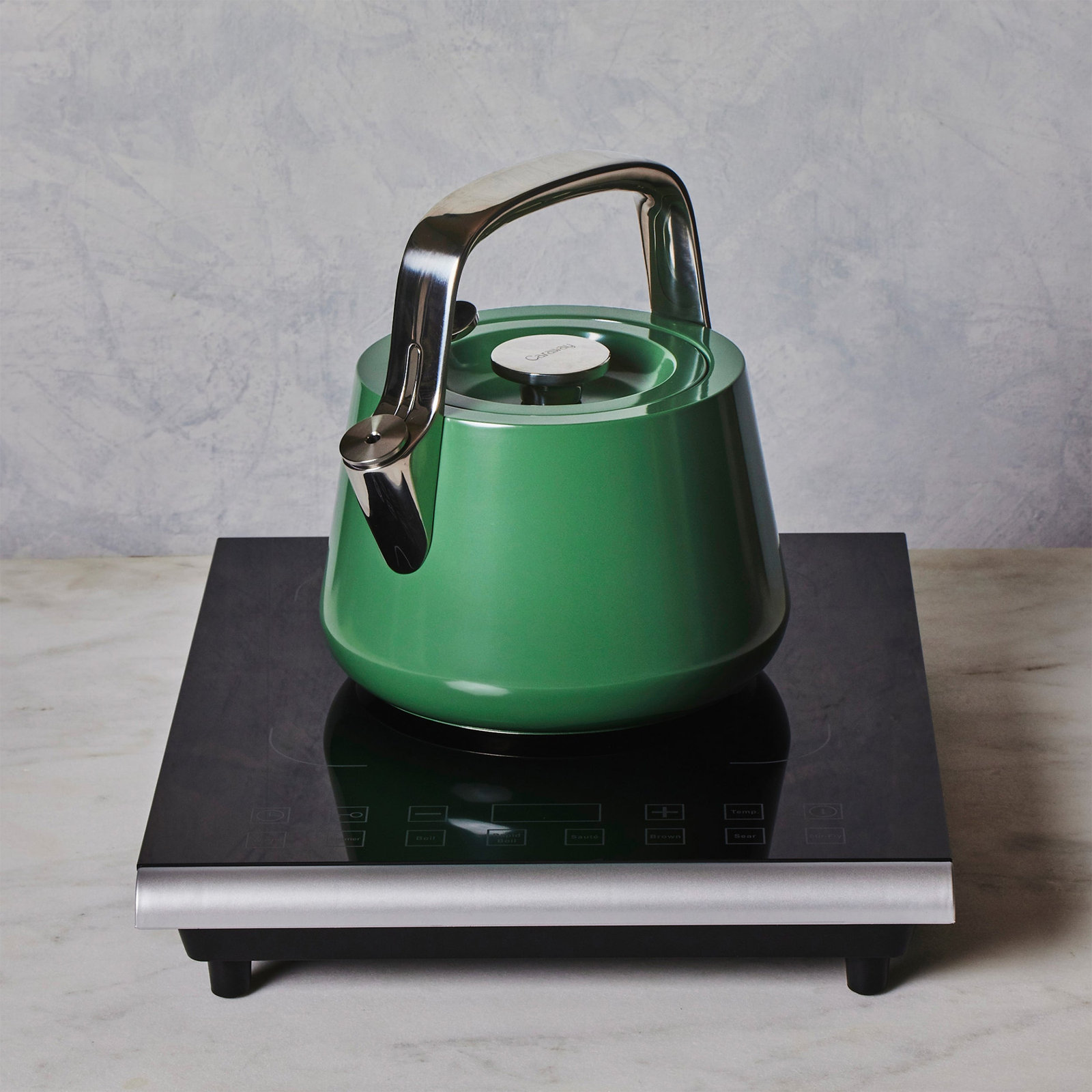 Caraway Stovetop Whistling Tea Kettle, Sage