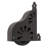 Walnut 8.92' 8-Step Wood Rolling Sunburst Wheel Ladder-79231895