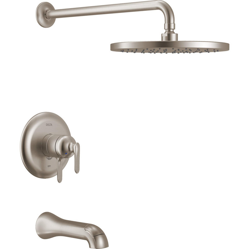 17 Series Tub Shower Trim, Lumicoat Stainless