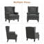 Fauteuil à oreilles Upholsterd-1901830789