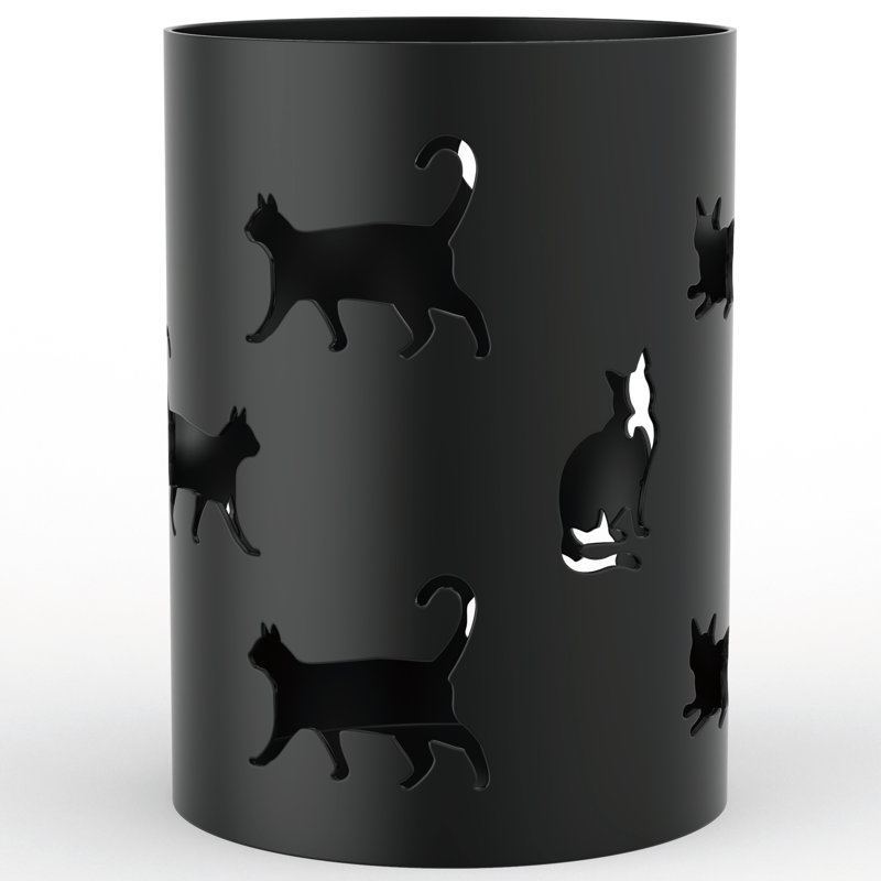 Yefry Metal Pen Holder, Black