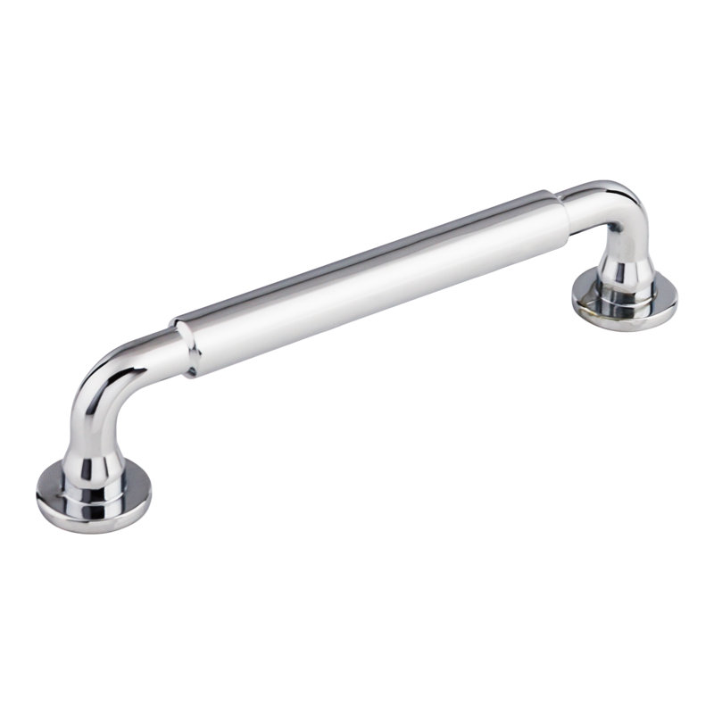 Lily Bar Pull, Polished Chrome, 5 1/16" Center to Center