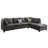 Allenhurst Upholstered L-Shaped Sectional Reversible-807907867
