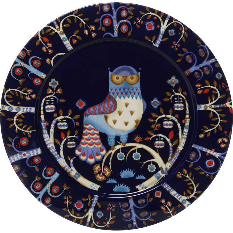 Iittala Taika 11.7323" Dinner Plate, Blue