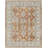 Beloit Kinnison Oriental Machine Woven Area Rug in Orange/Light Blue-70926945