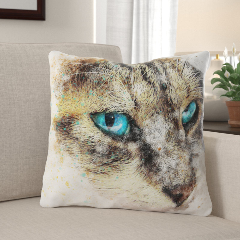 Coussin pour chat Duppstadt, Microsuède, Intérieur