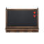 Vintage Wood Framed Chalkboard With Hooks Holder Organizer Wall Mounted Blackboard Notice Memo