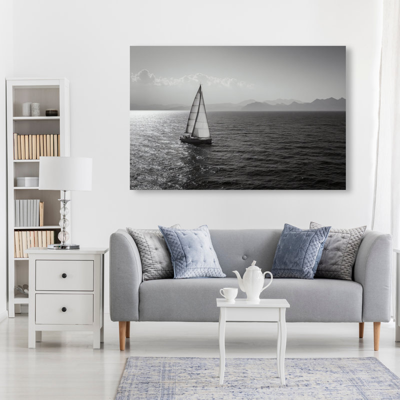 Edge Of Silence Print by Oliver Gal, 10"H x 15"W, Gallery Wrapped