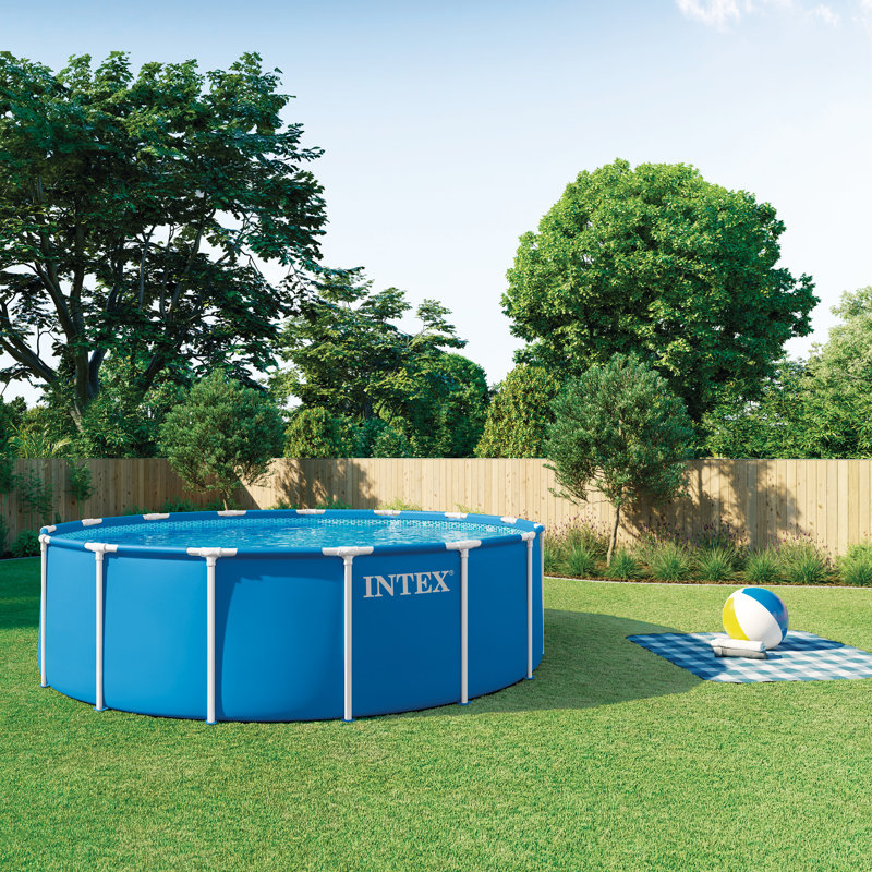 Metal Frame Pool Set: 15' x 48"