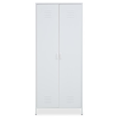 Abdul-Raheem 2 Door Steel Wardrobe