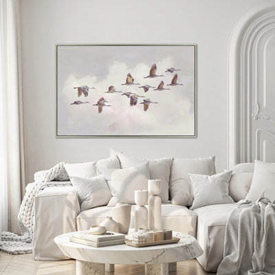 Silent Soar Canvas Wall Art
