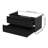 Under Desk Pull-Out 2-Tier Sliding Storage Drawer