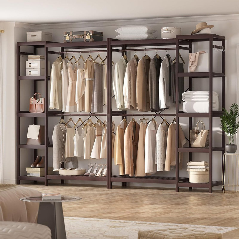 Porte-vêtements en bambou
